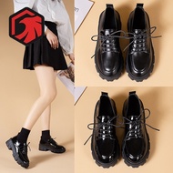 New Fashion Black Shoes Tinck Bottom Work Casual School Shoes Mary Jane Shoes For Women