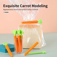 CARROT-SHAPED FOOD SEALER PACKAGING SEALER CLIP & CLAMP