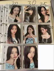 IVE Yujin 小卡