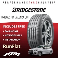 Bridgestone Alenza 001 Run Flat 245/50R19 RFT Tyre (FREE INSTALLATION) BMW X3 G01 OEM