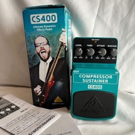 Behringer CS400 Compressor Sustainer n boss mxr tc electronic flamma