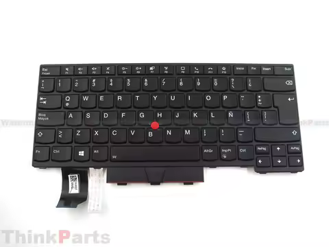 New/Orig Parts for Lenovo ThinkPad L14 Gen 1 2 14.0" Keyboard Latin Spanish LAS Backlit Black 5N20W6