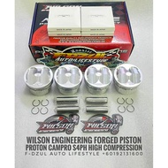 Wilson Engineering Forged Piston Kits High Compression Proton Campro S4PH CPS  Non CPS Mitsubishi 4G