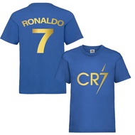 Ronaldo Inspired Soccer T Shirt Footy Merch Ronaldo Tees Top Number 7  CR7 Cristiano Ronaldo T-shirt