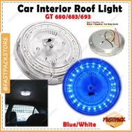 Car Indoor Lamp Stylish Interior 24 LED Roof Light Lampu Siling Bumbung Kereta DIY GT-680/GT-683/GT-