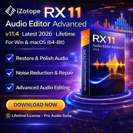 iZotope RX 11 Audio Editor Advanced v11.4 Full Version For Windows & macOS 64-bit | Audio Repair & E