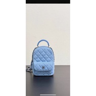 Ohanel25Cmini Denim Backpack Backpack