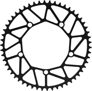 130BCD Negative Teeth Bike Chain Wheel, Sturdy Bicycle Accessory Single Chainring Bike Chainring, Road Bike Riding for Mountain Bike Cycling(54T)