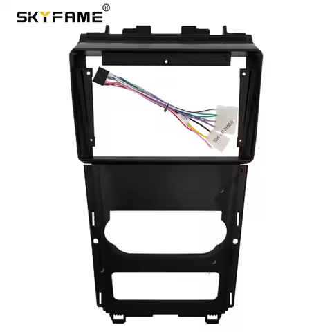 SKYFAME Car Frame Fascia Adapter Android Radio Dash Fitting Panel Kit For Mahindra XUV500