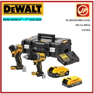 DEWALT DCK2050P1E1T-B1 20V MAX Brushless ATOMIC™ Combo Kit (5.0Ah x1 ,1.7Ah PS x1)