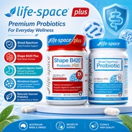 Life-Space Probiotic Bundle | Shape B420 Plus 50 Capsules + Broad Spectrum Probiotic 60 Capsules | M