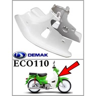 LEG SHIELD / KEPOK PUTIH DEMAK Motor Classic ECO110 Accessories Motor Body Cover Set White Plastic A