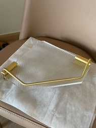 浴室 三角置物架 輕奢 廁所 淋浴房 壁掛 衛生間 亞克力 收納 日系金色 單層置物架 掛牆轉角掛架 雜物架 洗手間適用 放洗頭水 護髮素 沐浴露 化妝品 護膚品