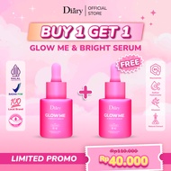 BUY 1 GET 1 Diary GLOW ME Skincare Whitening Paket Perawatan Wajah Glowing Treatment Series