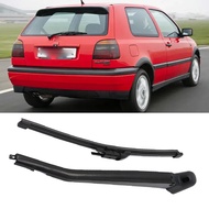 Car Rear Windshield Wiper Blade and Arm For VW GOLF 3 MK3 GTI 1991-1997 Windscreen Rear Car Accessor