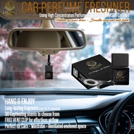 CAR PERFUME FRAGRANCE FRESHNER (8ML HIGH CONCENTRATION SCENT) - HANGING OR AIRCON VENT CLIP