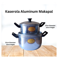 Kaserola Set Aluminum Makapal Heavy Duty
