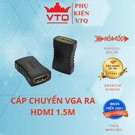 HDMI-HDMI connector, 2-female HDMI connector, compact, convenient, cheap.shopphukienvtq