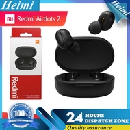 ♞,♘Xiaomi Redmi Airdots 2 Earbuds True Wireless Earphone Bluetooth 5.0 Noise Reductio Headset With M