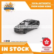 [Authentic] Mini GT #818 BMW i7 xDrive60 Dravit Grey LHD Diecast Model Car