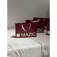 TUI01 - "MAZIC" PAPER GIFT BAG RED VERSION