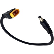 DC5521 Male to XT60 Male Cable 14AWG,XT60 to DC Cable Line 5.5mm X 2.1mm DC Power Cord for FPV Displ