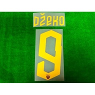 Official DZEKO #9 AS ROMA 3rd 2019-2020 PRINT