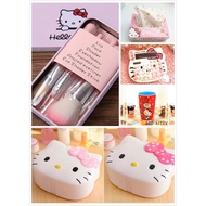 HELLO KITTY CALCULATOR/TISSUE ROLL/TISSUE BOX/JEWELLERY BOX/CUTE