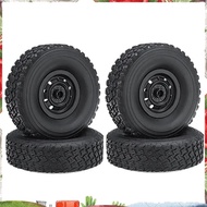 4Pcs 67mm Tire Wheel Tyre for  C14 C24 C34 C44 C24-1 FJ40 1/16 RC Car Upgrade Parts Spare Accessorie
