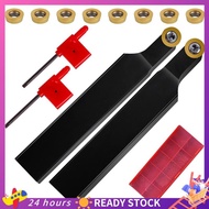 【HOT SALE】 Lathe Blade Holder Turning Boring Tool SRAPR1616H10 & SRAPL1616H10 + 10pcs RPMT10T3 Carbi