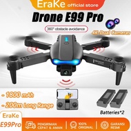 Drone E99 pro 4k Dual Camera Drone Kamera Jarak Jauh Drone GPS
