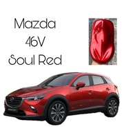 MAZDA 46V SOUL RED GROUND COAT BASE COAT CANDY EFFECT