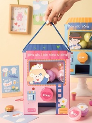 [READY-CHEAP] Children's Gift Gashapon Blind Machine Small Lottery Box Gift Mini DIY Boys and Girls 