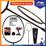 Lining WINDSTORM 78 PLUS ORIGINAL BADMINTON Racket