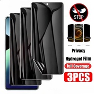 3Pcs Privacy Hydrogel Film For Samsung Galaxy M56 M36 F56 F36 Anti Spy Peeping Phone Screen Protecto