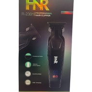 NEW ARRIVAL TRIMMER   Brand : HNR  Model : R-2301 Includes : LED Display 4pc Guide Comb Black