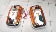 Cover Spion Mitsubishi Canter + Lampu LED Amber