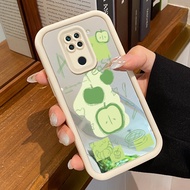 HIJAU Casing HP Xiaomi Redmi Note 9 Note 9s Note 9 Pro POCO M2 Pro Case Cellphone Casing Mirror Sili