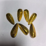 Pure Copper Gilt Melon Seeds Solid Melon Seeds Large Melon Seeds Meaning Hair Seeds Hair Sun Wedding