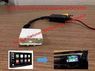 ปลั๊กต่อกล้องมองหลัง สำหรับรถเปลี่ยนจอ แต่ใช้กล้องเดิม ติดรถ Fortuner & REVO 2016-2019 (ก่อน MC)
