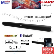 SHARP Wireless Bluetooth Soundbar HT-SB115