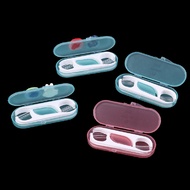 STE 10pcs  Floss Sticks Holder Case Tooth Floss Picks Storage Box Floss Holder SG