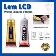 LCD Touchscreen Glue 15ml T-7000 B7000 Clear Glue Black Adhesive Clear Multipurpose Jewelry Glue Tra