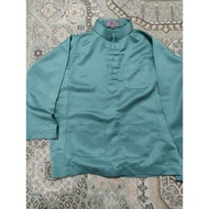 HIJAU Jakel green Malay dress / Adeline dress Rina Salleh preloved