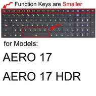 Aero Keyboard Cover for Gigabyte Aorus 5 7 15G 15P 17G 17X Aero 15 17 HDR 15W 15X G5 G7 A7 Gaming Protector Skin Case Laptop
