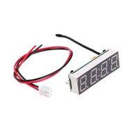 NICE 12V 5-20V Digital Car Led Electronic Clock for Time Temperature Voltage 3 in 1 Meter