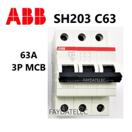 ABB 63A 3P MCB (SH203) /ABB SH203 (6KA MINIATURE CIRCUIT BREAKER)