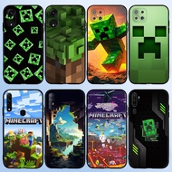 U56 Cartoon Fun Minecraft for OPPO R9 F1 Plus R9S Reno 2 2Z 2F 3 4  Pro 5 5F Lite 5K TPU soft black 