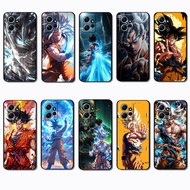 Soft black phone case for Xiaomi Redmi Note 12 4G FG10 Dragon Ball Super casing Anti fall protective