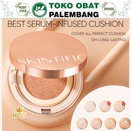 SKINTIFIC COVER ALL PERFECT AIR CUSHION HIGH COVERAGE POWDER FOUNDATION GLOW SKINTIFIC SPF 35 HIGH C